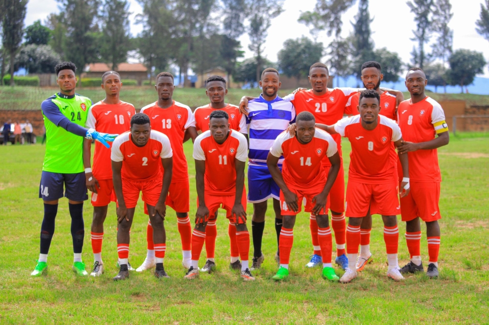 Espoir FC, now bottom of the Rwanda
Premier League table, are on the brink
of relegation. Photo: Courtesy.