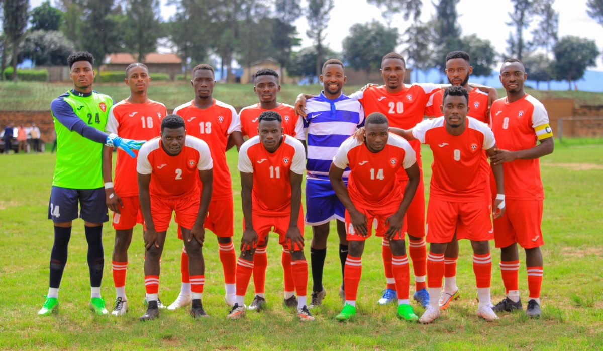 Espoir FC, now bottom of the Rwanda
Premier League table, are on the brink
of relegation. Photo: Courtesy.