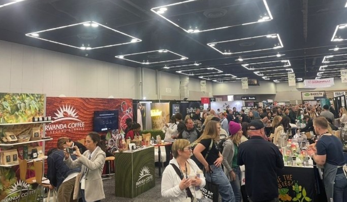 Ten Rwandan coffee exporters are showcasing Rwanda Coffee at the Speciality Coffee Expo 2023 in Portland, USA from April 21 to 22. The event will strengthen commercial ties and open doors to potential buyers. Courtesy.