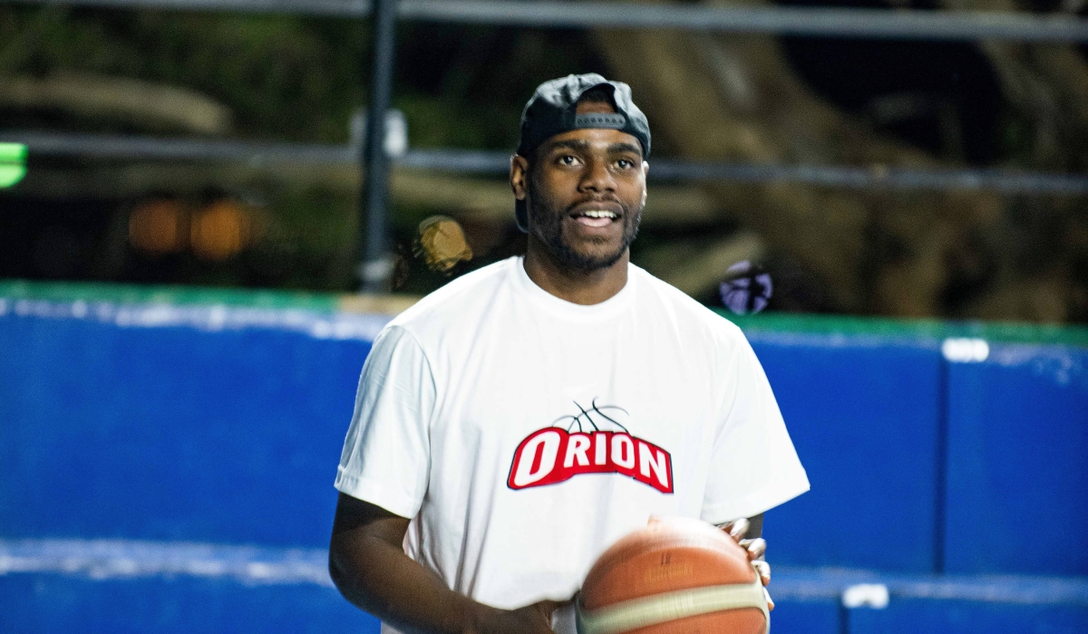 Orion BBC new signing and board member Jared Harrington during a past training session-courtesy 