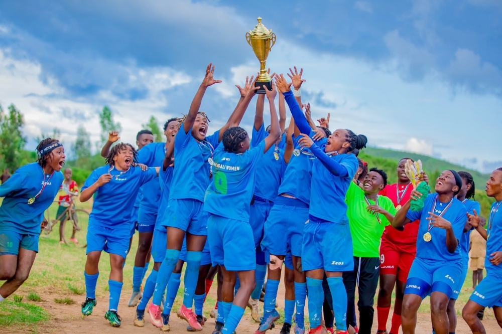 AS Kigali women football club on Sunday clinched their 13th league title- courtesy 