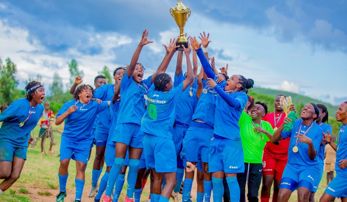AS Kigali women football club on Sunday clinched their 13th league title- courtesy 