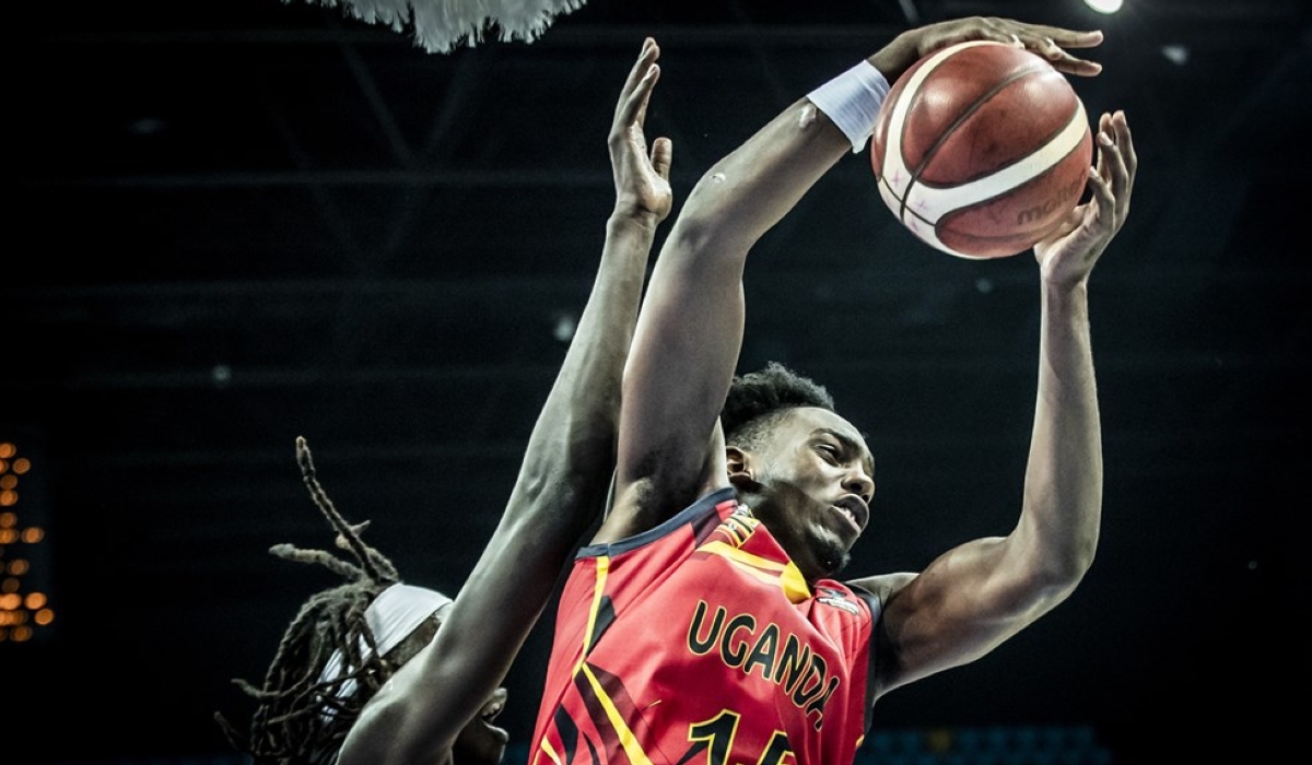 Uganda&#039;s national basketball team forward Arthur Kaluma-courtesy