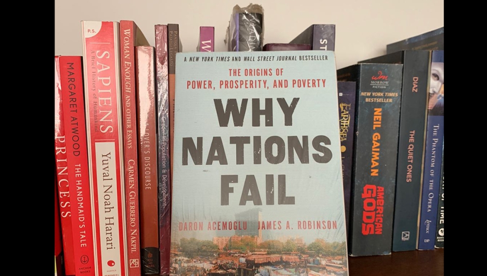 why nations fail by daronacemoglu and james robinson