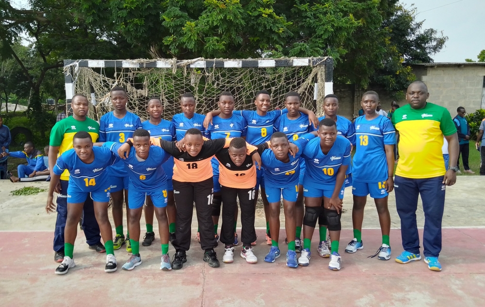 The Rwanda Women&#039;s U-17 handball team participating in the Zone 5 women&#039;s junior tourney. The team is unbeaten during the past two group stages encounters including Wednsesday&#039;s 45-15 victory over South Sudan-courtesy