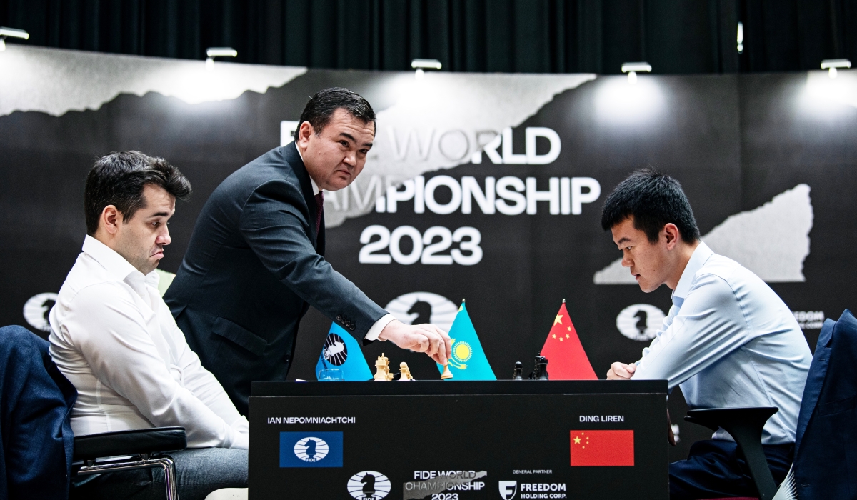 World Chess Championship 2023 (Game 13) 