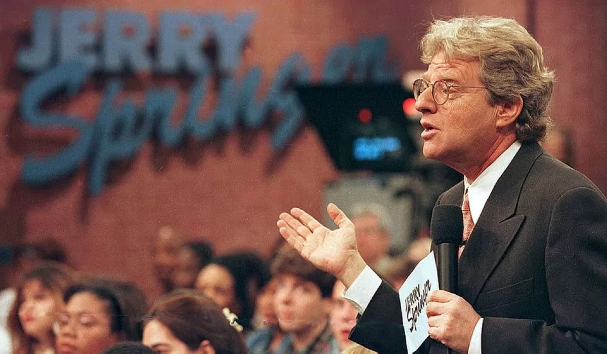 Jerry Springer, best known for his raucous TV talk shows, has died aged 79. Net photo