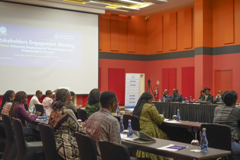 Institution of Engineers Rwanda (IER) recommended capacity-building and awareness to ensure that employers have an understanding of gender equality during the event.