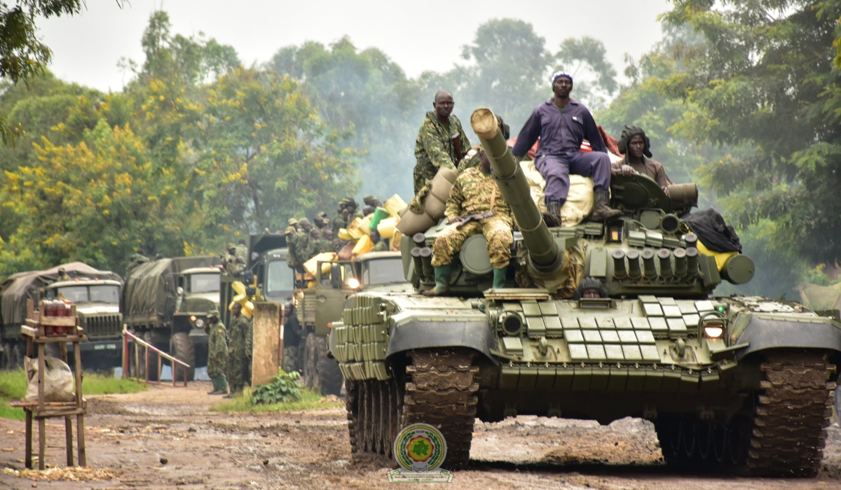 Ugandan contingent under the East Africa Community Regional Force (EACRF) on Monday, 1st May deployed in Mabenga, completing the contingent’s deployment in the Joint Operation Area. Courtesy