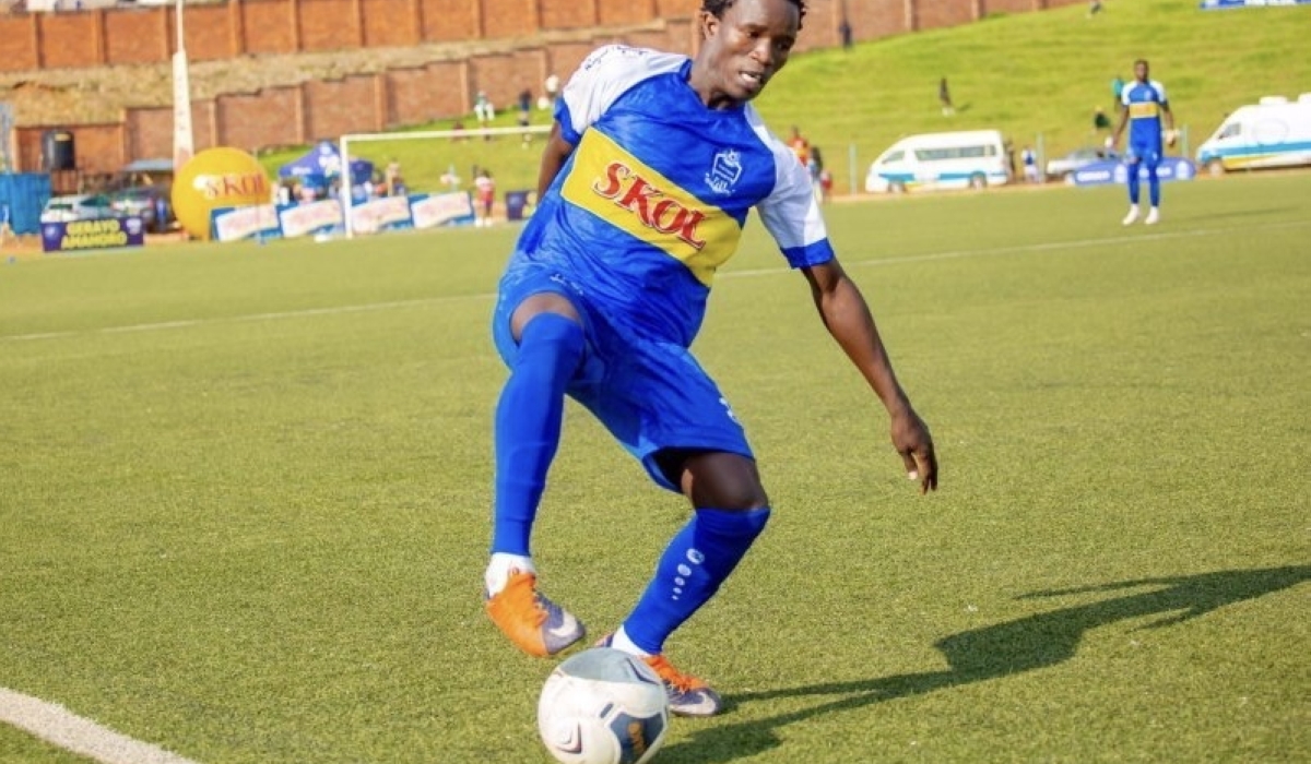 Rayon Sports striker Joackim Ojera maintains that the club remains his first choice in the upcoming June 2023 transfer window. Photo Courtesy 