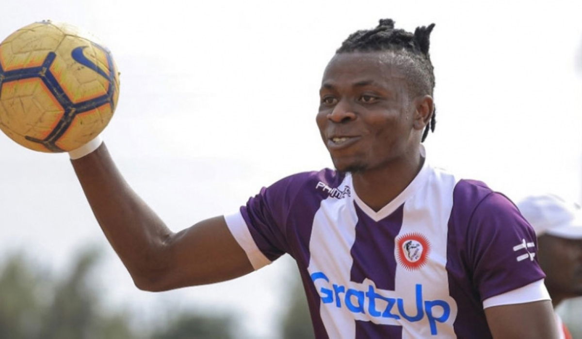 Sunrise FC striker Samson Babuwa