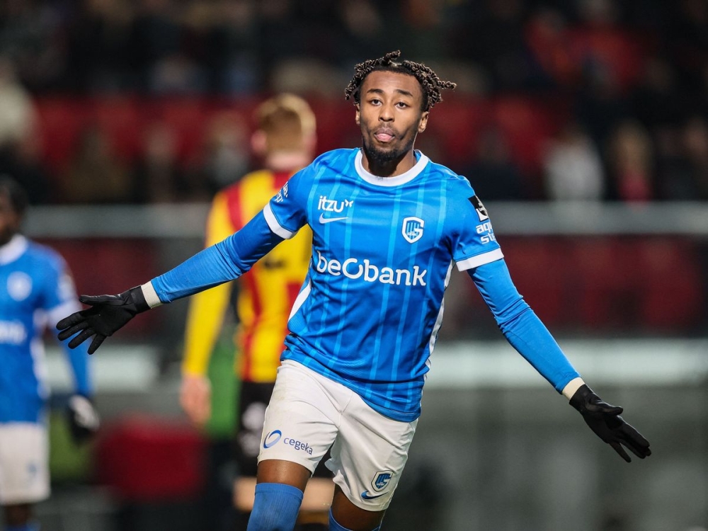 Rwandan international player Mike Tresor Ndayishimiye, the talented Genk midfielder is being pursued by Amavubi coach Carlos Alos Ferrer. Courtesy