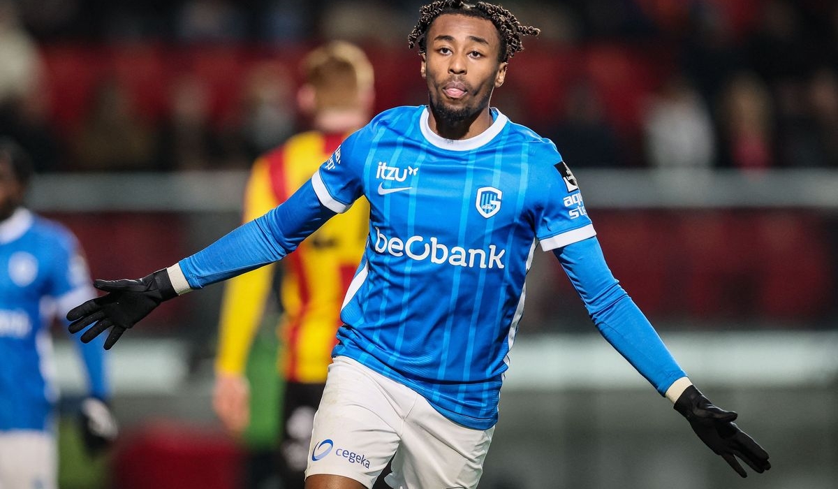 Rwandan international player Mike Tresor Ndayishimiye, the talented Genk midfielder is being pursued by Amavubi coach Carlos Alos Ferrer. Courtesy