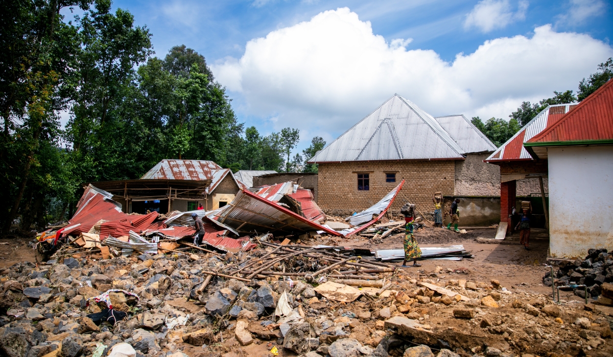 Over 5,000 houses were swept away by the recent climate disasters in Rwanda&#039;s western, northern and southern provinces. At least 9,000 people were rendered homeless. Olivier Mugwiza