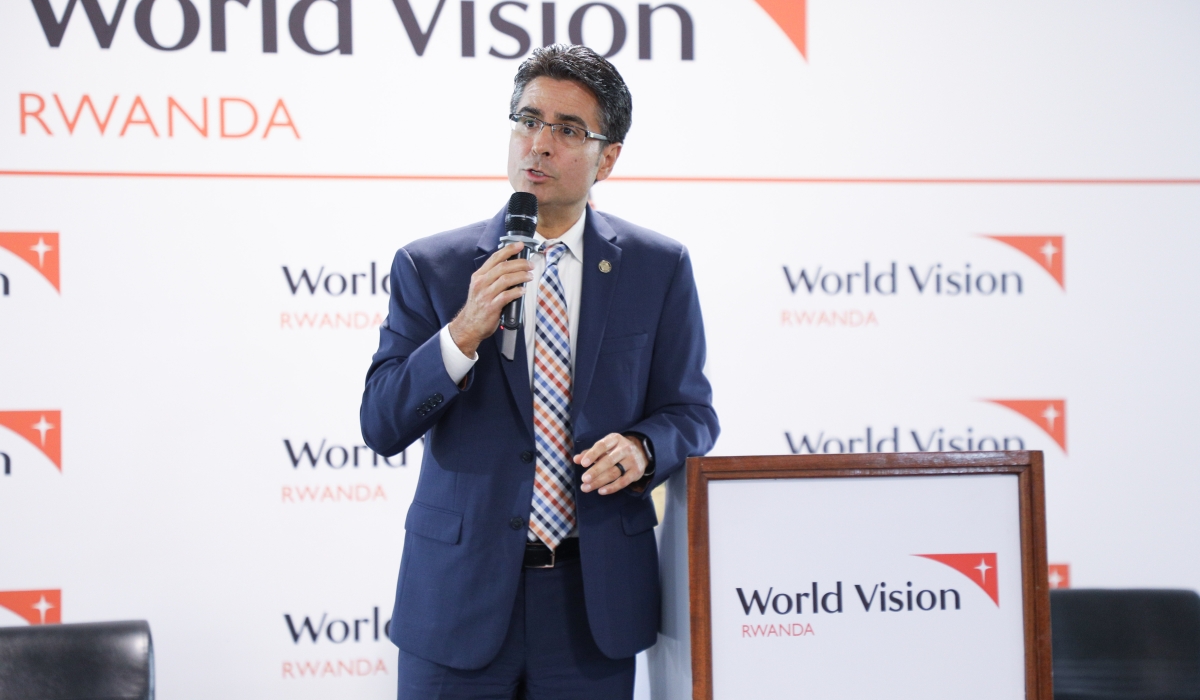 World Vision USA’s President and CEO Edgar Sandoval told Rwandan religious leaders that they not only work together in the local context but also are part of the global movement. Photos by Craish Bahizi