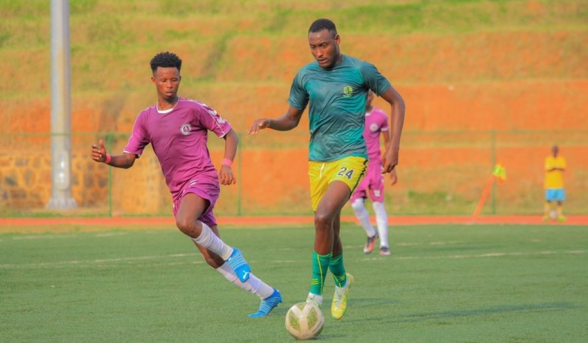 Marine FC striker Arthur Gitego during the league game against Sunrise FC. File