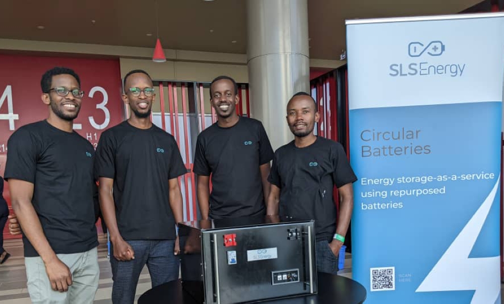 Members of SLS Energy , a local start-up is among the top 10 African startup companies selected to benefit from the inaugural seven month equity-free mentorship program. Courtesy