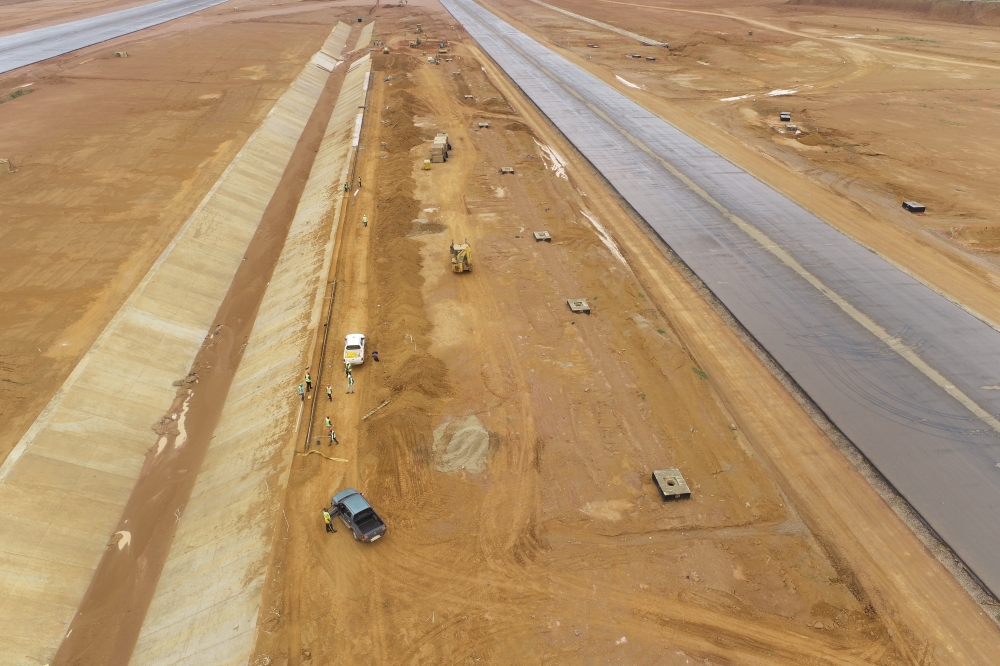 Drainage concrete works. Aviation Travel and Logistics (ATL).