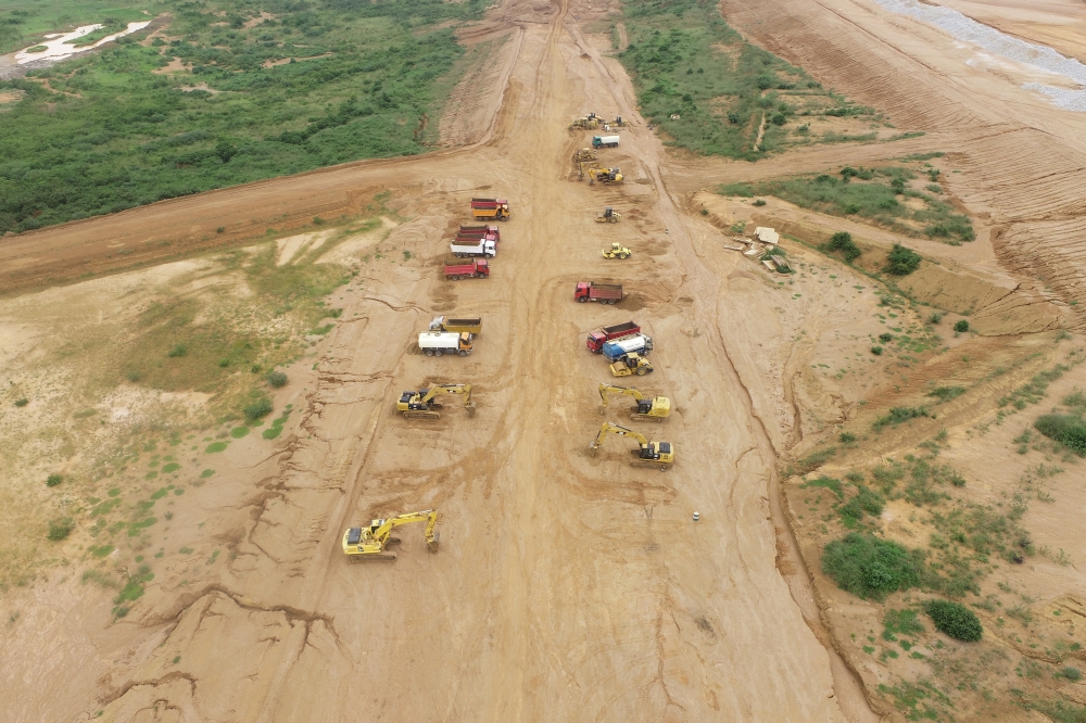  Lots of heavy trucks and other construction machinery are being used to speed up the earthworks. Aviation Travel and Logistics (ATL).