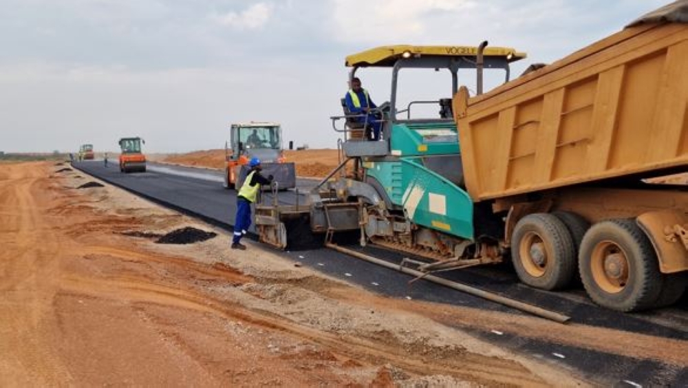 Work on the internal road network. Aviation Travel and Logistics (ATL).