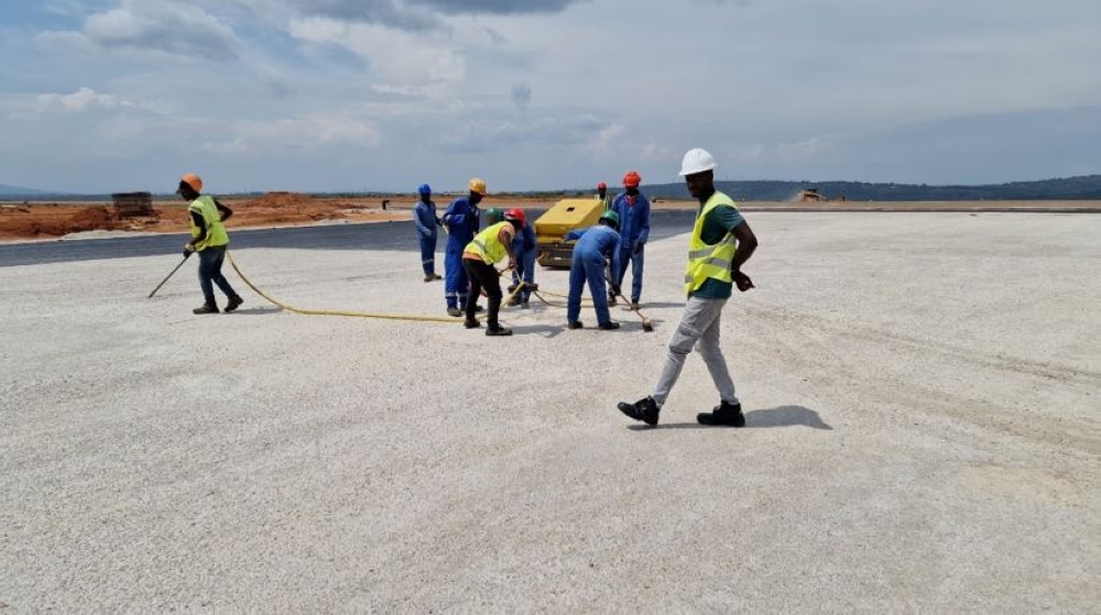 Internal road pavement works are underway. Aviation Travel and Logistics (ATL).