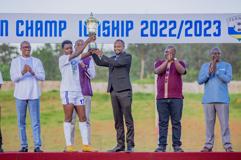 Rayon Sports Women Football Club were crowned 20222023 women second division league champions after beating Indahangarwa 4-3 on penalty shoot-outs after both teams played a 1-1 draw at Bugesera stadium on Sunday.