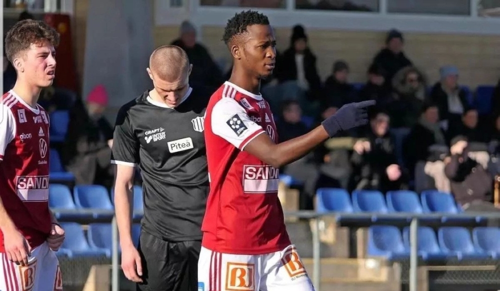 Sandviken IF&#039;s striker Lague Byiringiro made his official league debut for Sandvikens IF as they beat Boden 2-0. He was introduced in the 69th minute and had a great outing.Courtesy