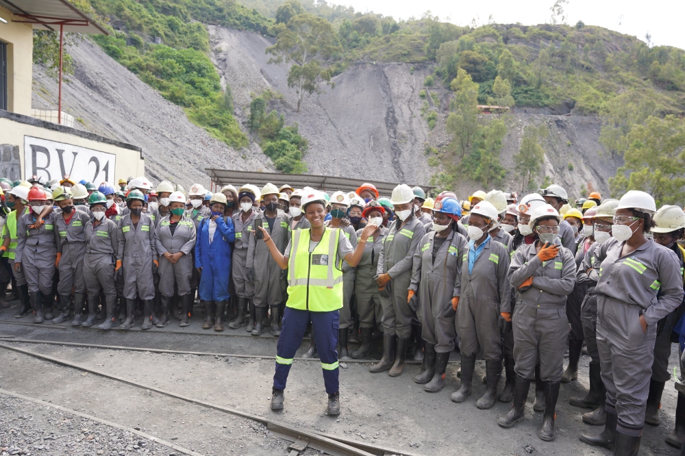 Youths are typically a large part of small scale miners and it is critical that the participation of youth in the mining sector becomes one of the key drivers of future growth. Photo by Craish Bahizi