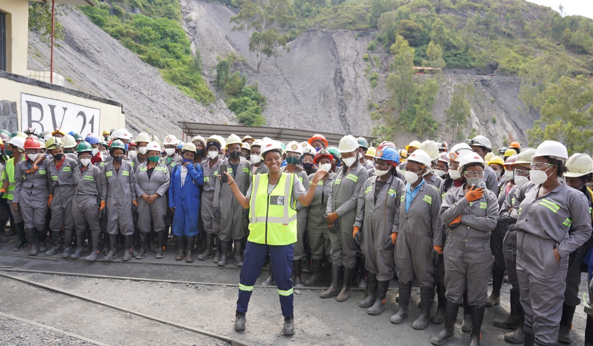 Youths are typically a large part of small scale miners and it is critical that the participation of youth in the mining sector becomes one of the key drivers of future growth. Photo by Craish Bahizi