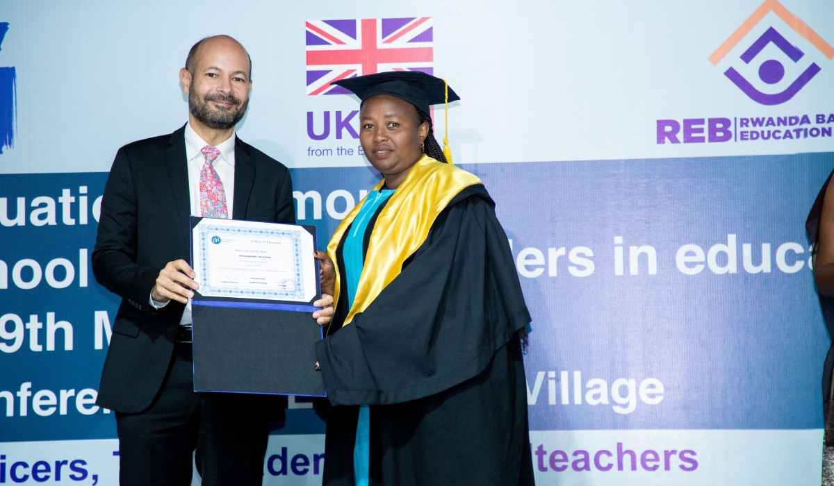 British High Commissioner to Rwanda, Omar Daair, commended the graduates and emphasized the importance of international collaboration to enhance educational systems.