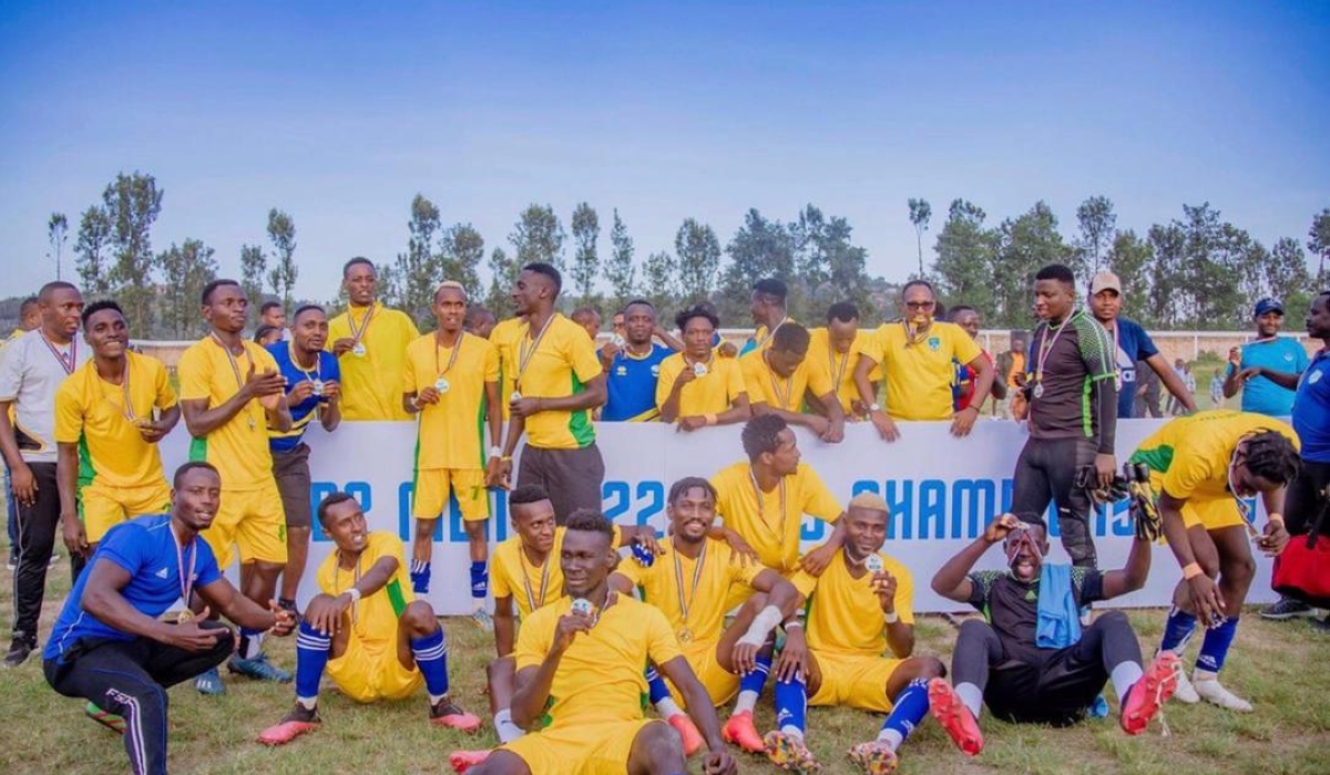 Etoile de l’Est were crowned second division champions and were, alongside Amagaju FC, promoted to the Rwanda Premier League on Saturday. COURTESY