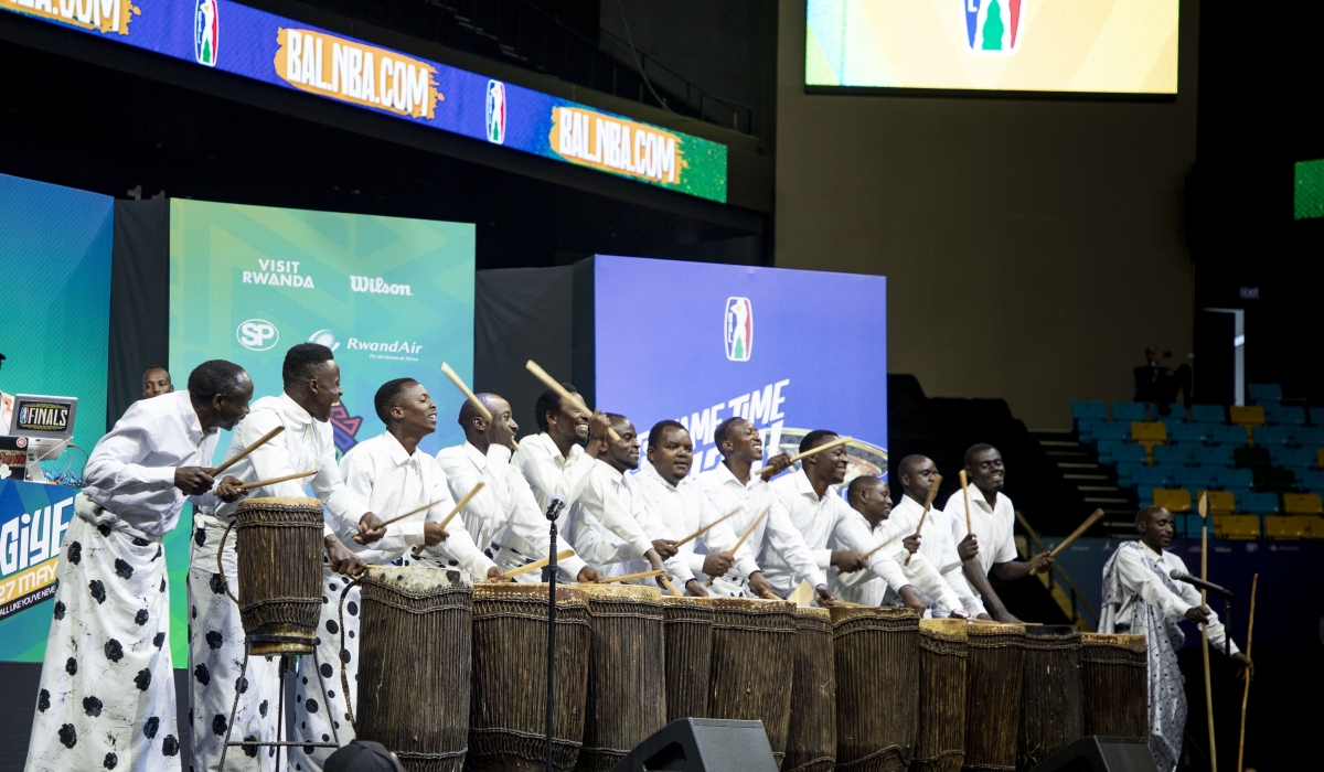 Cultural troupe Ibihame by&#039;Imana gave a spectacular performance. All photos by Dan Gatsinzi