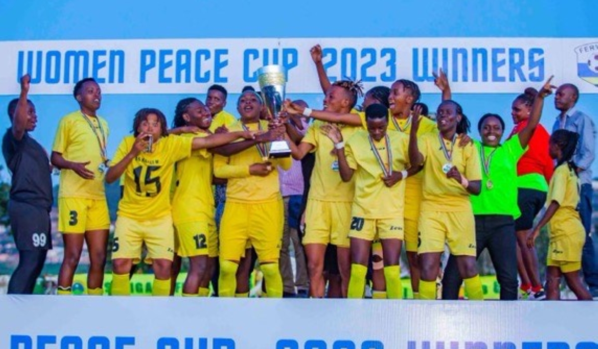 AS Kigali women football club were crowned Peace Cup champions for the third time in a row after a hard-fought 3-2 penalty shoot-outs victory over Rayon Sports WFC. Courtesy