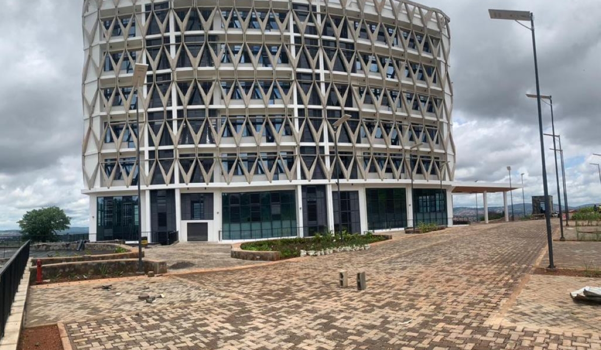 Back end image of proposed University of Rwanda’s regional center of excellence in biomedical engineering and e-Health based in the Kigali Innovation City. Courtesy