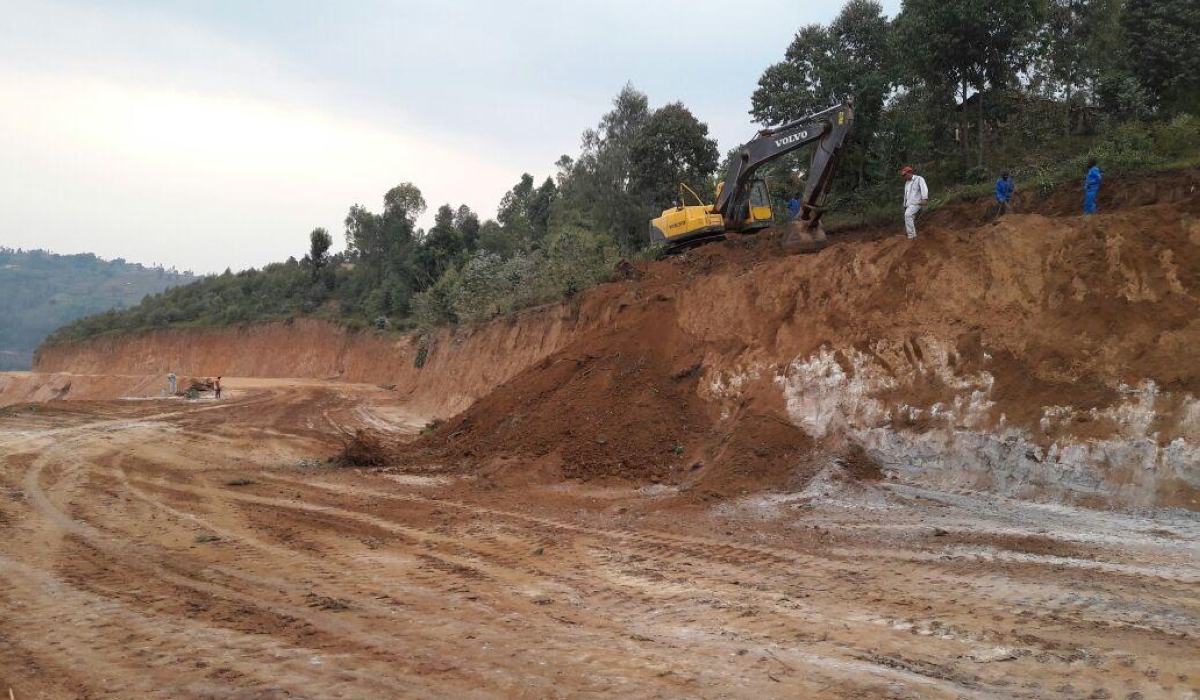 Works on Base-Butaro road in Burera District have stalled, with officials citing challenges linked to the terms of the contract between the
government and India Exim Bank. Photo: File.