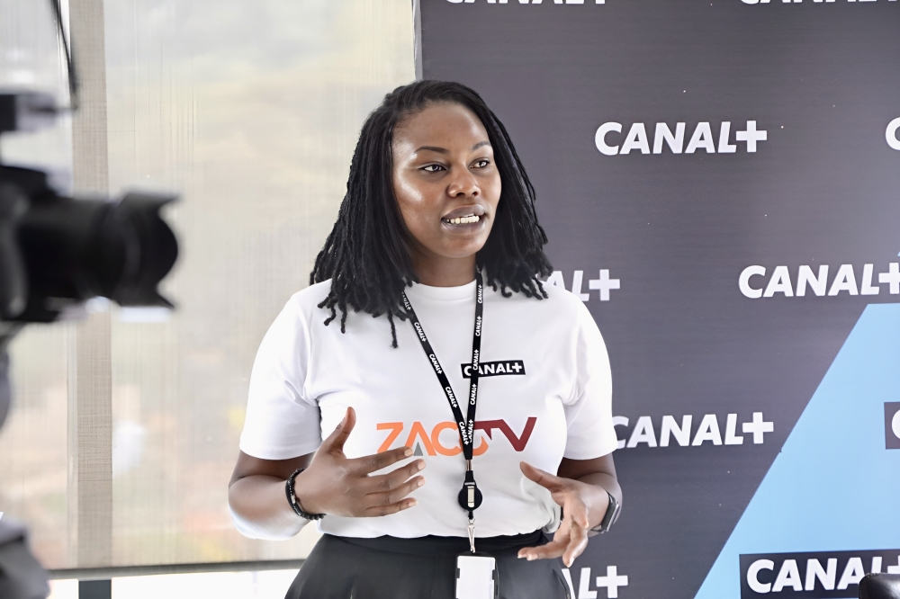 Maria Claire Muneza, head of brand and communication at Canal+ Rwanda. Photos: Courtesy.