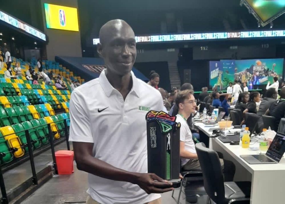 AS Douanes head coach Mamadou Gueye has been awarded the 2023 Basketball Africa League (BAL) coach of the year.Courtesy