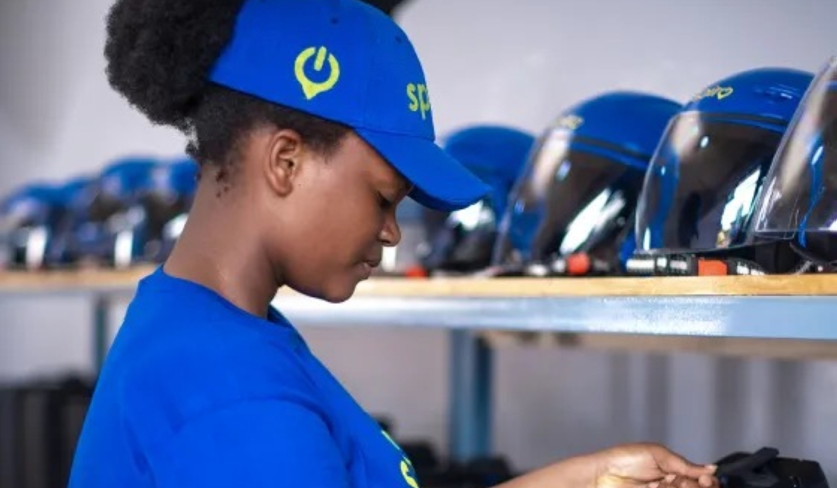 Spiro staff inside the store. Spiro has successfully deployed more than 6,000 electric motorbikes on the roads, experiencing exponential growth along the way. Courtesy