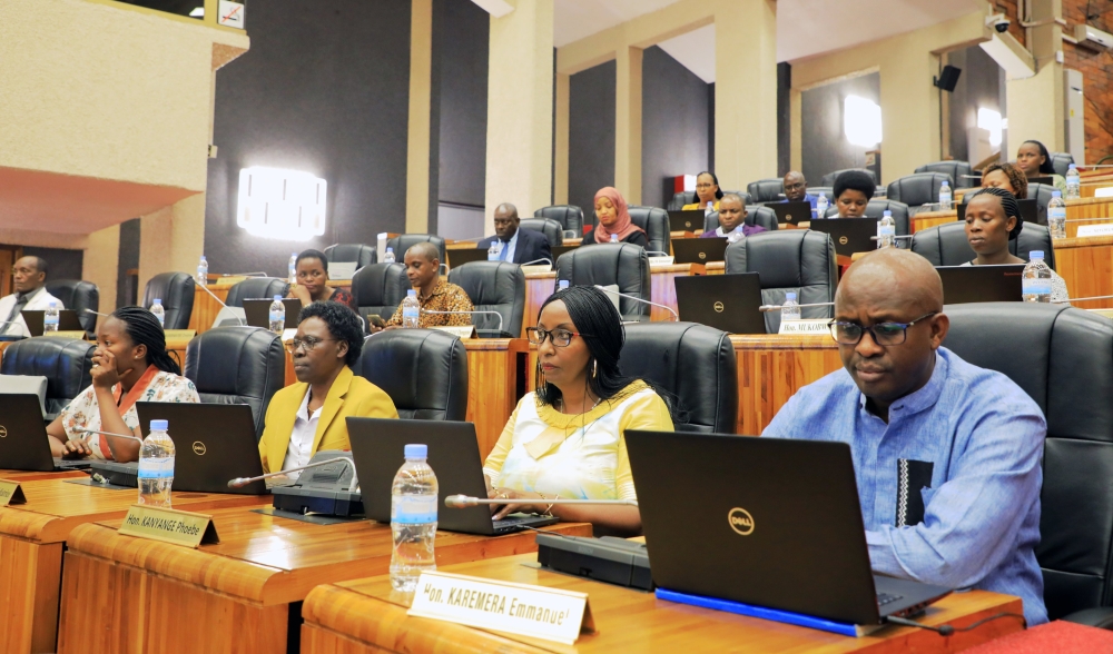 The plenary sitting of the Chamber of Deputies adopted Parliament’s inputs on the budget framework paper for the fiscal year 2023-2024, on May 26. Courtesy