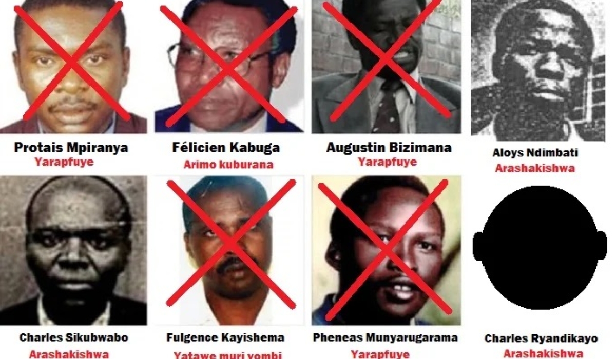 Some of the Genocide suspects that are masterminds and their indictments were referred to Rwanda by the now-defunct International Criminal Tribunal for Rwanda. File