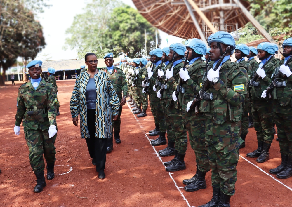 Rwandan peacekeeper in Central Africa Republic. The International Day of United Nations Peacekeepers is marked on Monday, May 29. The 75th anniversary will be marked with the theme “Peace begins with me.”