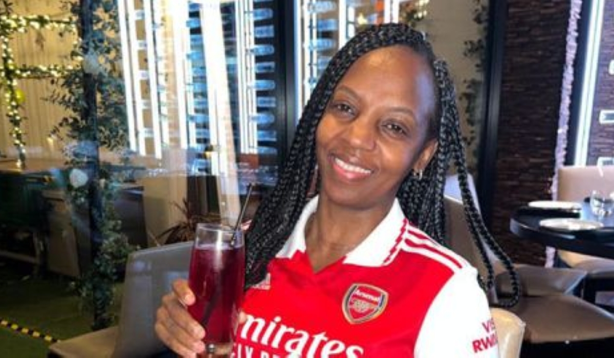 Kenyan Chef Bernice Kariuki who cooked Pilau for Arsenal FC
