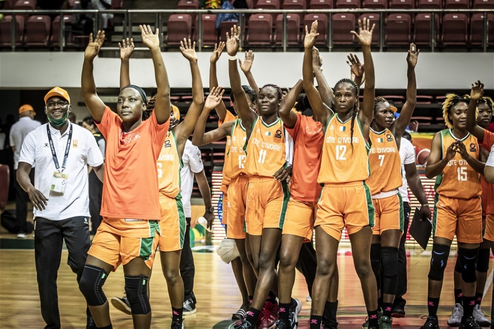 Cote d&#039;Ivoire finished seventh at the 2021 Women&#039;s AfroBasket in Yaounde, Cameroon.