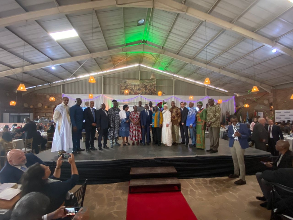 Diplomats in the Africa Day commemorations  at the Heritage City in Zimbabwe’s capital, Harare, which houses the Museum of African Liberation as its main attraction. Courtesy
