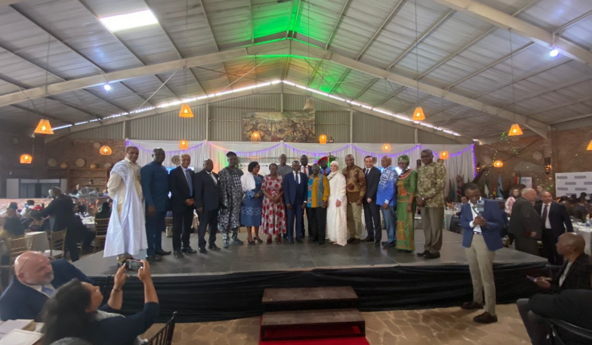 Diplomats in the Africa Day commemorations  at the Heritage City in Zimbabwe’s capital, Harare, which houses the Museum of African Liberation as its main attraction. Courtesy
