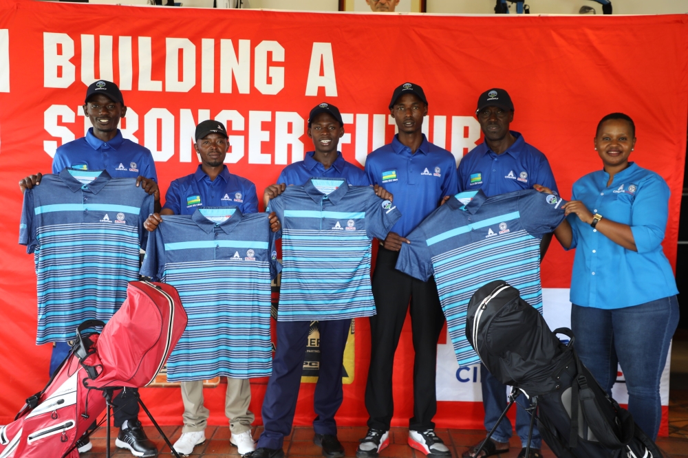 The team will compete at the Talent in Africa Region IV Golf Tournament due in Addis Ababa, Ethiopia, from June 5-11.