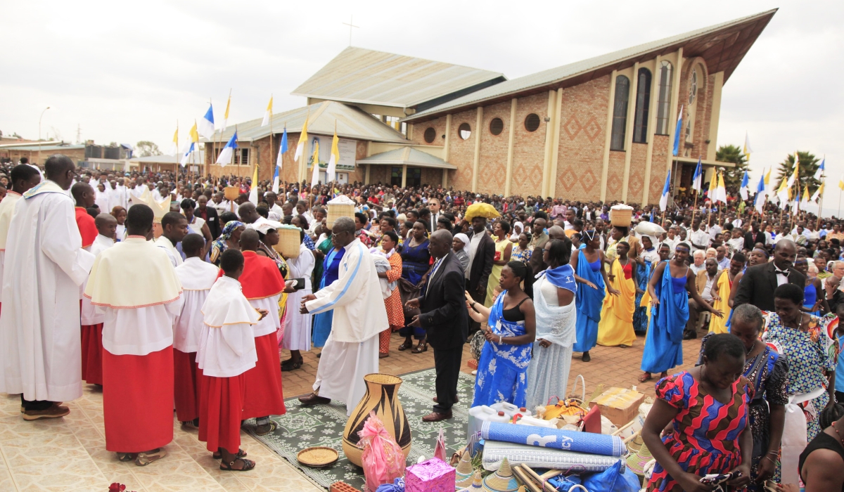 Some pilgrims trek to Kibeho from Rwanda as well as neighbouring countries to celebrate the apparition of Virgin Mary. Sam Ngendahimana