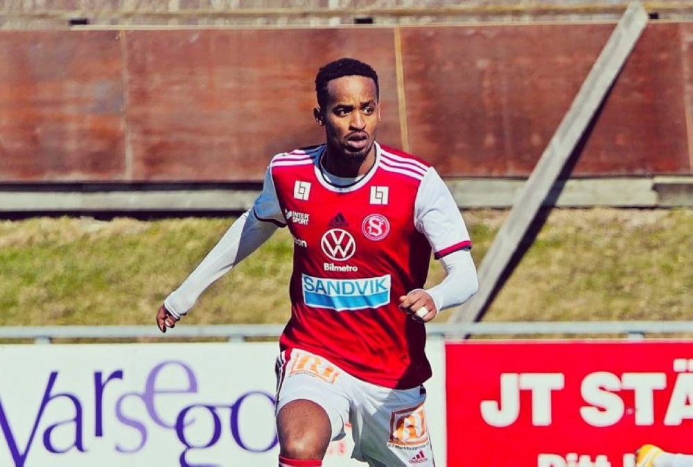 Sandviken midfielder Yannick Mukunzi was called ahead of the upcoming 2023 Africa Cup of Nations qualifier against Mozambique due on June 18 at Huye Stadium.