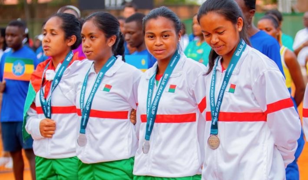Madagascar were on Saturday, June 10, crowned champions of the 2023 Billie Jean King Cup Africa Group IV after beating Tanzania in the final held at Kigali Ecology Club. COURTESY