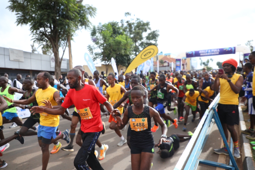 D-Day as 2023 Kigali International Peace Marathon gets underway